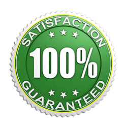 100% Satisfaction Guaranteed